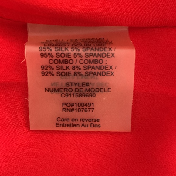 Alice & Olivia Red Sleeveless Mini Dress - Picture 5 of 6